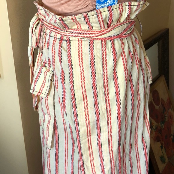 FREE PEOPLE sz Small MED Paperbag Waist Wrap $128 - Picture 6 of 8